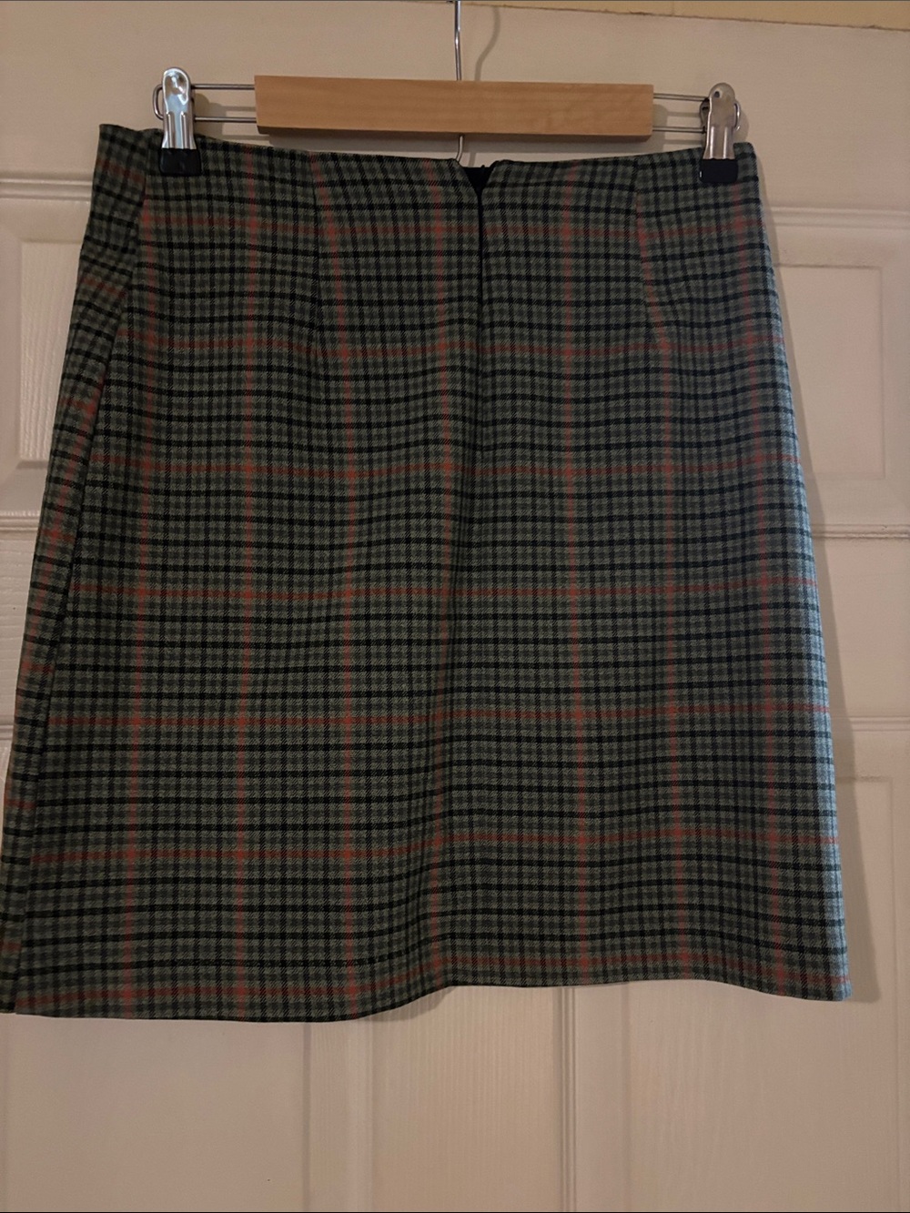 Rachel Zoe Green and Rust Plaid Mini Skirt - Picture 2 of 2